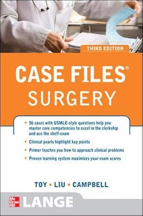 case files surgery 1st edition eugene toy ,terrence liu ,andre campbell 0071598979, 978-0071598972