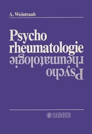 psychorheumatologie 1st edition a weintraub 3805536283, 978-3805536288
