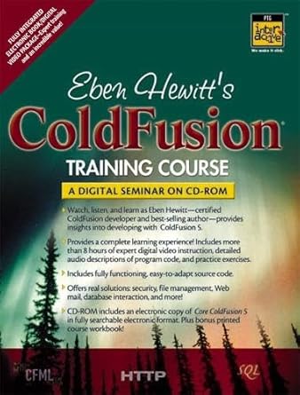eben hewitts coldfusion training course 1st edition eben hewitt 0130676071, 978-0130676078