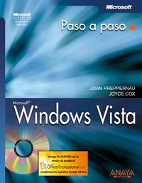 windows vista paso a paso/ step by step 1st edition joan preppernau ,joyce cox 8441521506, 978-8441521506