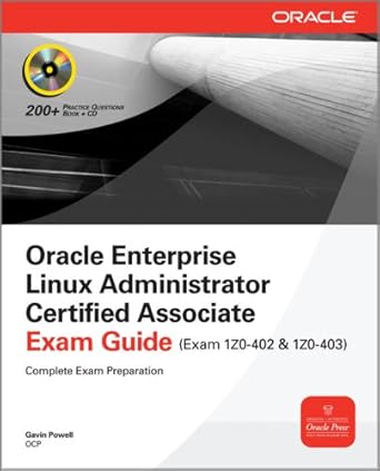 oracle enterprise linux administrator certified associate exam guide 1st edition gavin powell 007161544x,