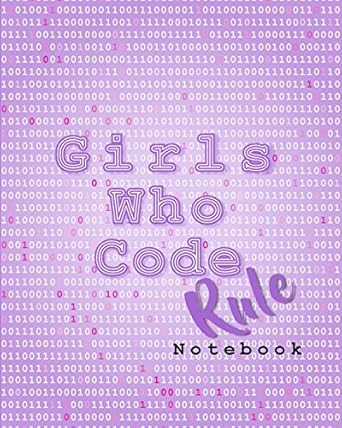 girls who code rule notebook lavender 100 pages 1st edition penelope pewter ,notebooks and journals