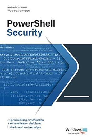 powershell security sprachumfang einschranken kommunikation absichern missbrauch nachverfolgen 1st edition