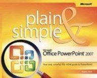 microsoft office powerpoint 2007 plain and simple 1st edition nancy muir 1435281004, 978-1435281004