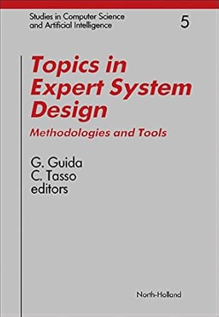 topics in expert system design methodologies and tools 1st edition giovanni guida ,carlo tasso 044487321x,