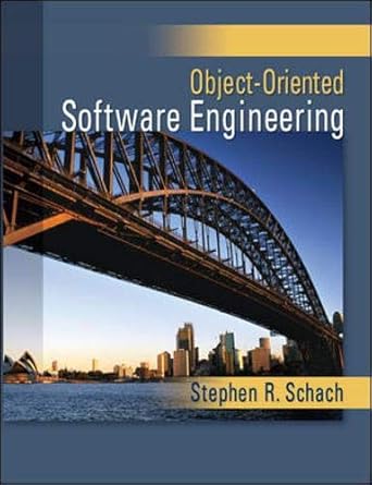 object oriented software engineering 1st edition stephen schach 007352333x, 978-0073523330