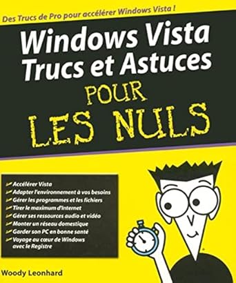 windows vista trucs et astuces pour les nuls 1st edition woody leonhard 2754004432, 978-2754004435