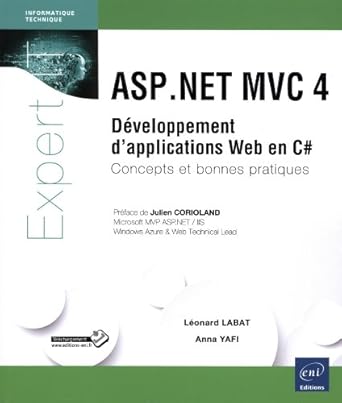 asp net mvc 4 developpement dapplications web en c# concepts et bonnes pratiques 1st edition labat yafi