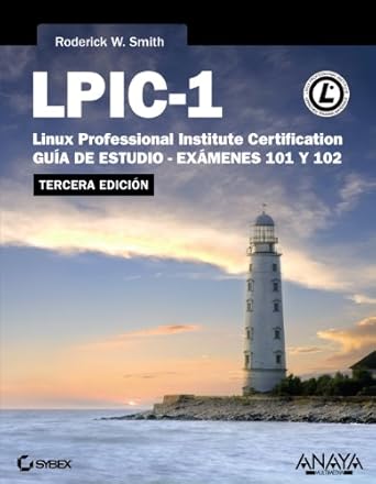 lpic 1 linux professional institute certification tercera edicion 1st edition roderick w smith 844153375x,