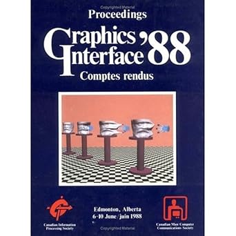 graphics interface 1988 1st edition marceli wein ,evelyn m kidd 1568811853, 978-1568811857