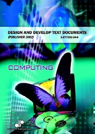 design and develop text documents publisher 2002 1st edition cheryl price ,julia wix 1877292346,
