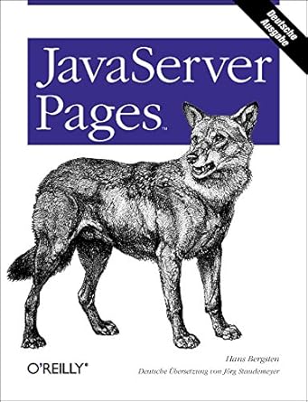java server pages deutsche ausgabe 1st edition hans bergsten 3897212811, 978-3897212817
