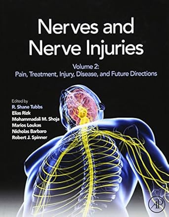 nerves and nerve injuries vol 2 pain treatment injury disease and future directions 1st edition r shane tubbs