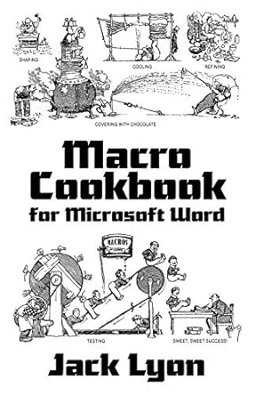 macro cookbook for microsoft word 1st edition jack m lyon 1434103323, 978-1434103321