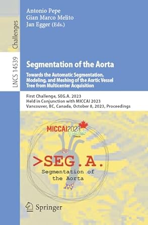 segmentation of the aorta towards the automatic segmentation modeling and meshing of the aortic vessel tree