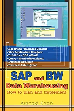 sap and bw data warehousing how to plan and implement 1st edition arshad khan 0595340792, 978-0595340798