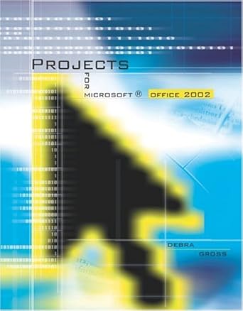 microsoft office 2000 projects book to accompany ms office 2000  s 1st edition debra gross 0072500352,
