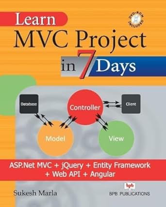 learn mvc in 7 days in 7 days 1st edition sukesh marla 8183335810, 978-8183335812