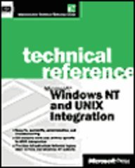 microsoft windows nt and unix integration technical reference 1st edition paulden rodriguez 0735605750,