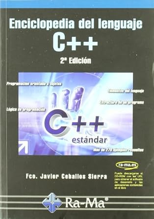 enciclopedia del lenguaje c++ 2 edicion 1st edition fco javier ceballos sierra ,antonio garcia tome