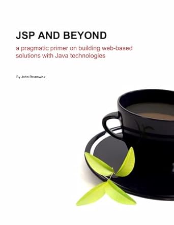 jsp and beyond 1st edition john brunswick 0615186238, 978-0615186238