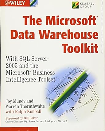 the microsoft data warehouse toolkit with sql server 2005 and the microsoft business intelligence toolset 1st