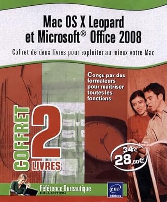 mac os x leopard et microsoft office 2008 coffret de deux livres pour exploiter au mieux votre ma 1st edition