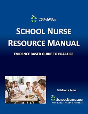 school nurse resource manual   evidenced based guide to practice 1st edition vicki taliaferro ,cheryl resha