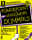 powerpoint for windows 95 for dummies 1st edition doug lowe 1568849311, 978-1568849317