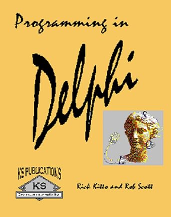 programming in delphi 1st edition rick kitto 096827904x, 978-0968279045