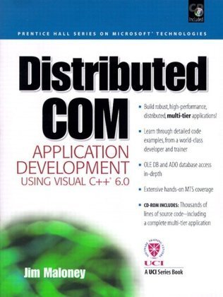 distributed com application development using visual c++ 6 0 1st edition jim maloney 0130848743,