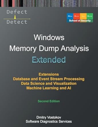 extended windows memory dump analysis using and writing windbg extensions database and event stream