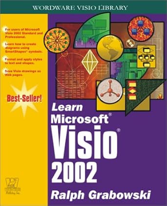 learn microsoft visio 2002 1st edition ralph grabowski 155622818x, 978-1556228186