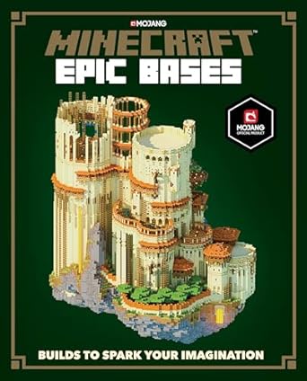 minecraft epic bases 1st edition mojang ab 0593158555, 978-0593158555