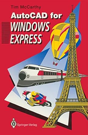 autocad for windows express 1st edition timothy j mccarthy 3540198652, 978-3540198659