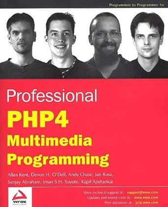 professional php4 multimedia programming 1st edition devon h o'dell ,andy chase ,jan rosa ,sanjay abraham