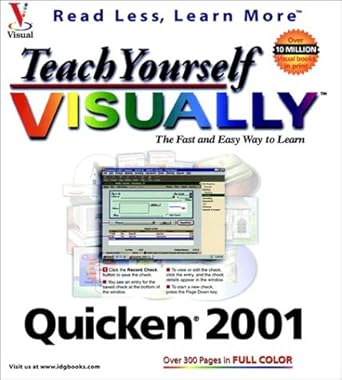 teach yourself quicken 2001 visually 1st edition elaine marmel ,marangraphics 0764535269, 978-0764535260
