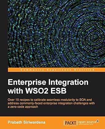 enterprise integration with wso2 esb 1st edition prabath siriwardena 1783280190, 978-1783280193