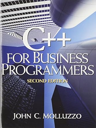 microsofts visual c++ version 6   software + c++ for business programmers 1st edition john c molluzzo