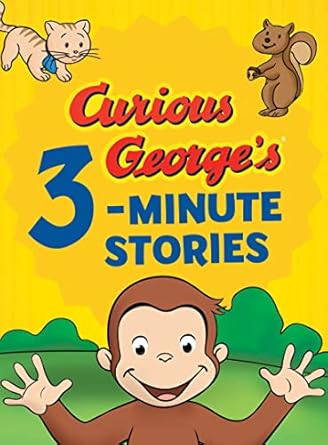 curious georges 3 minute stories 1st edition h a rey 0358354358, 978-0358354352
