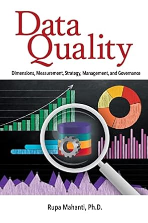 data quality dimensions measurement strategy management and governance 1st edition rupa mahanti 0873899776,