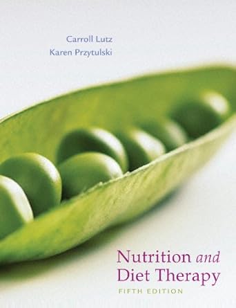 nutrition and diet therapy 1st edition carroll a lutz ma rn ,karen rutherford przytulski ms rd 0803622023,