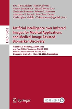 artificial intelligence over infrared images for medical applications and medical image assisted biomarker
