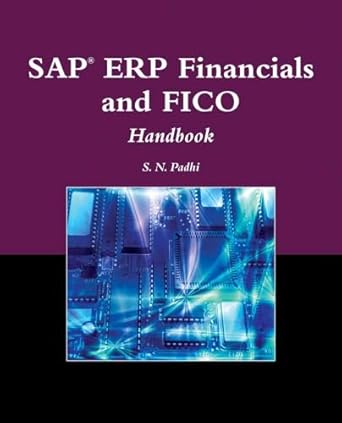 sap erp financials and fico handbook 1st edition s n padhi 0763780804, 978-0763780807