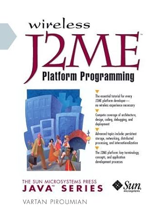 wireless j2me platform programming 1st edition vartan piroumian 0130449148, 978-0130449146