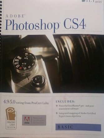 photoshop cs4 basic + certblaster + data 1st edition axzo press 1426005245, 978-1426005244
