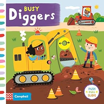 busy diggers 1st edition campbell books ,edita hajdu 1529052424, 978-1529052428