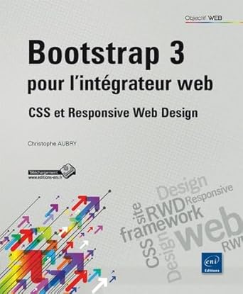 bootstrap 3 pour lintegrateur web css et responsive web design 1st edition christophe aubry 2746088673,