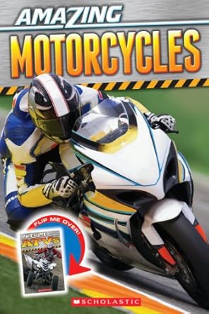 amazing motorcycles and atvs flip book 1st edition tori kosara 0545486726, 978-0545486729