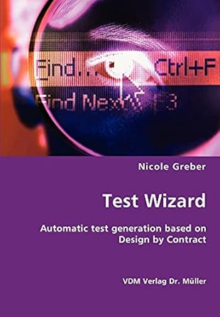 test wizard 1st edition nicole greber 3836417022, 978-3836417020